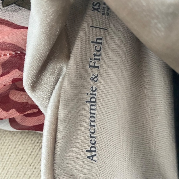 Abercrombie & Fitch Velvet Paloma Top XS - Picture 4 of 4